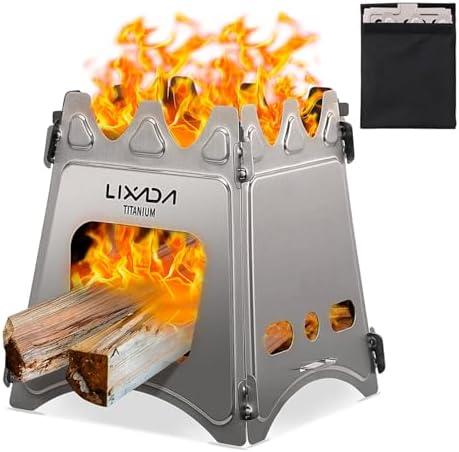 Fueling Our Adventures: The lixada Titanium wood Stove Review