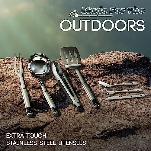 Elevate Our Outdoor Cooking Game: The ultimate Camping Utensils Set