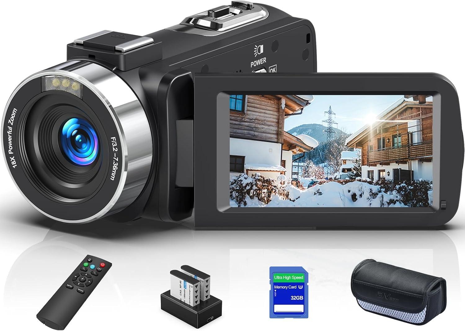 Together, Let’s Unleash Our Creative Vision with the 8K Camcorder!
