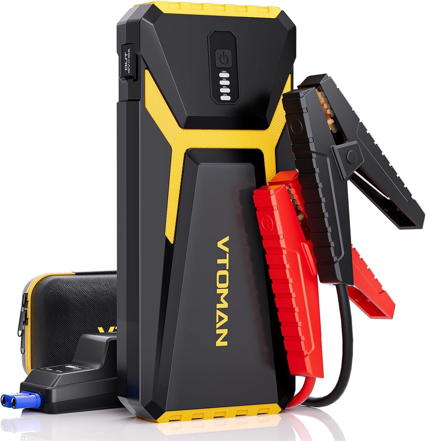 Empowering Our Adventures: The VTOMAN V10 Jump Starter Review