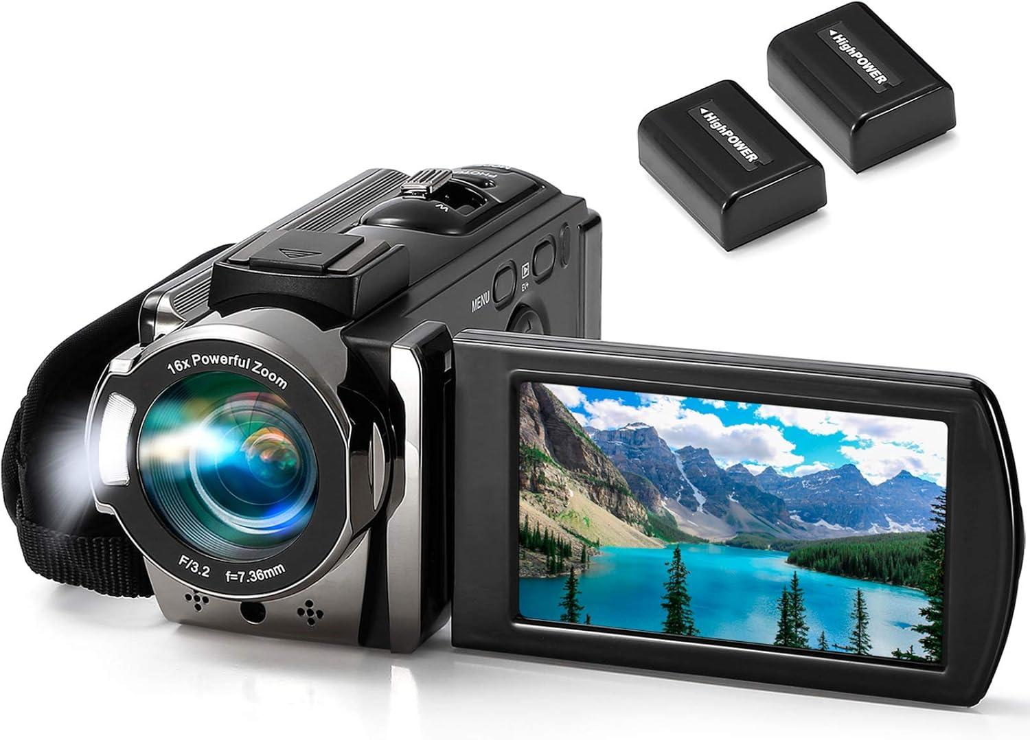 Capturing Moments Together: Our Inspiring Review of the 1080P Camcorder