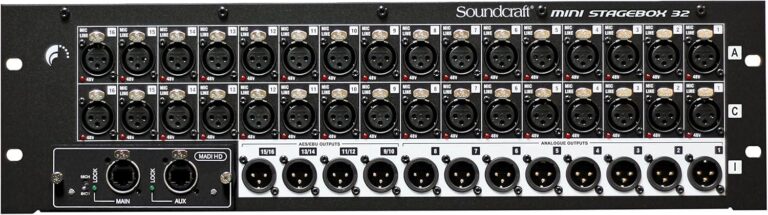 Discover Our Love for the Soundcraft MSB-32R Mini Stagebox