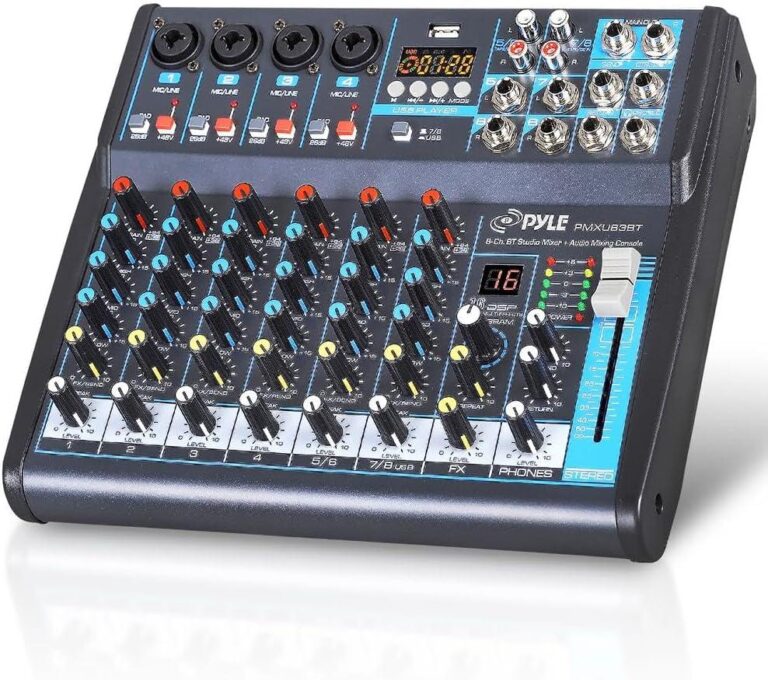 Unleashing Our Sound: A Journey with the Pyle PMXU83BT Mixer