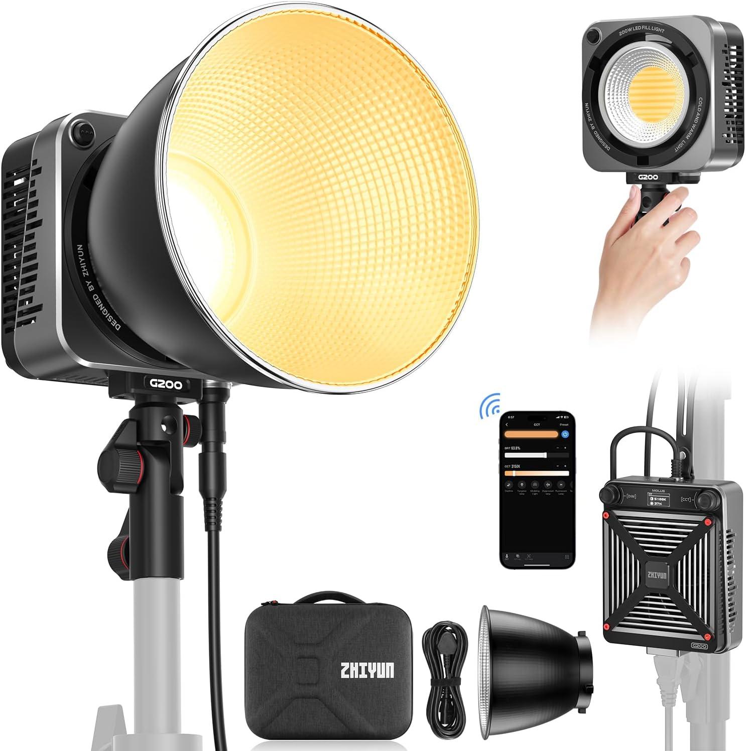 Unlock Creative Brilliance with the ZHIYUN MOLUS G200 Light!