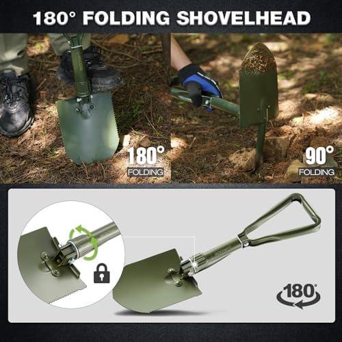Unleashing Adventure: Our Thoughts on the REDCAMP Military Shovel