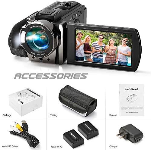 Capturing moments together: Our Inspiring Review of the 1080P Camcorder