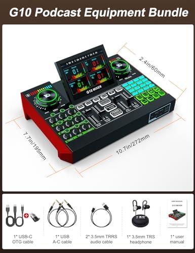 Unleashing Creativity: Our Journey with the G10 Audio Mixer