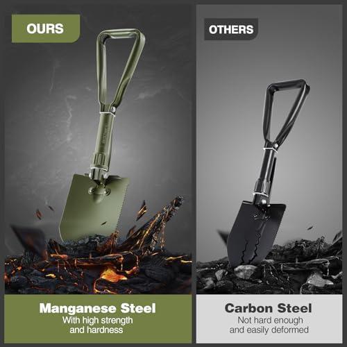 Unleashing Adventure: Our Thoughts on the REDCAMP Military Shovel