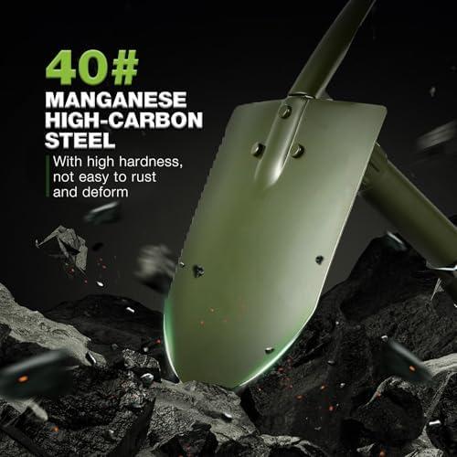Unleashing Adventure: Our Thoughts on the REDCAMP Military Shovel