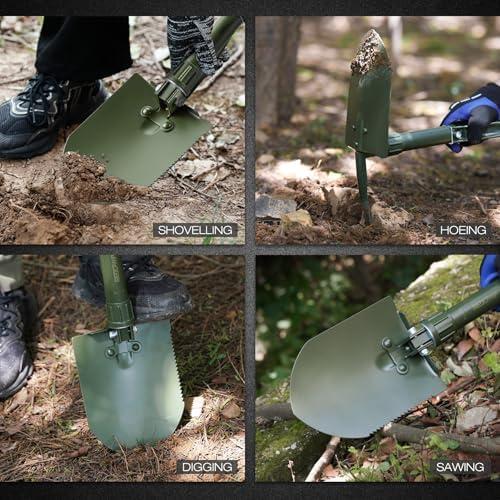 Unleashing Adventure: Our Thoughts on the REDCAMP Military Shovel