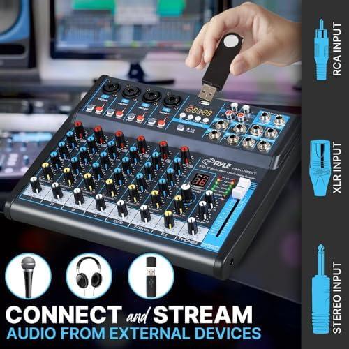 Unleashing Our Sound: A Journey with the Pyle PMXU83BT Mixer
