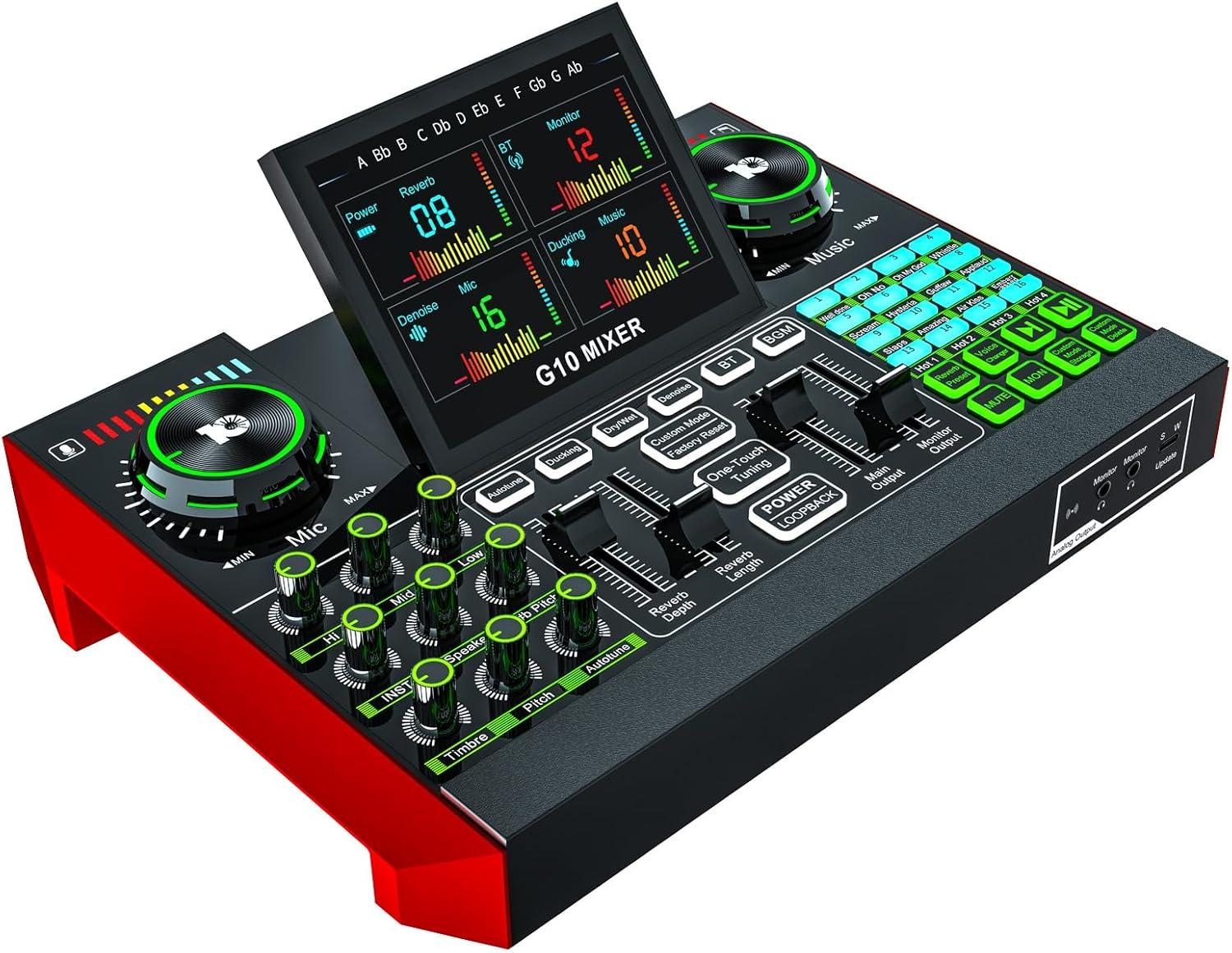 Unleashing Creativity: Our Journey with the G10 audio Mixer
