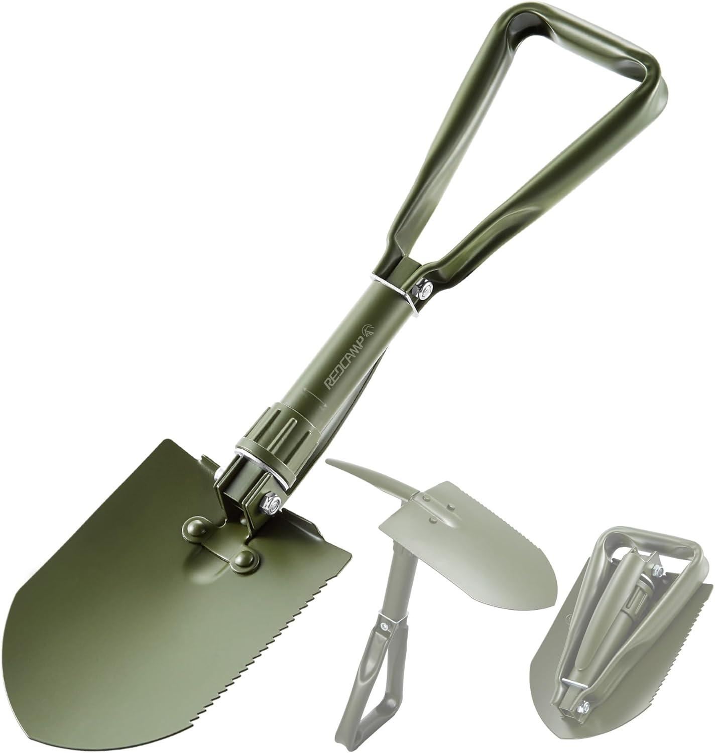 Unleashing Adventure: Our Thoughts on the REDCAMP Military Shovel