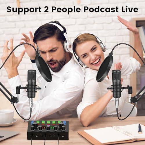 Unleash Our Creativity: The Ultimate Podcasting Duo kit