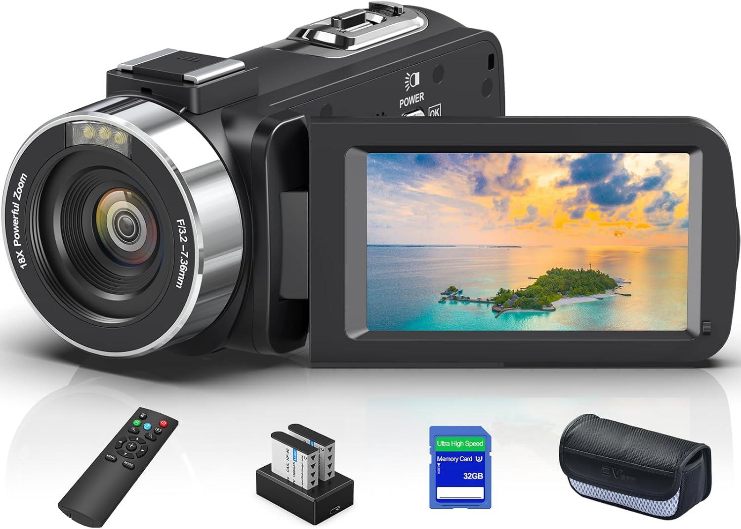 Unlocking Creativity: Our adventure with the Gcasio 8K Camcorder