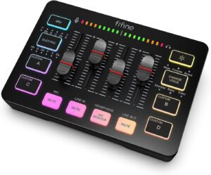 Elevate Our Streaming Game: A Review of the FIFINE Mixer