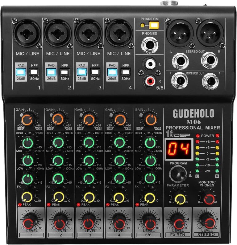 Unleashing the Beat: Our Journey with the 6-Channel DJ Mixer