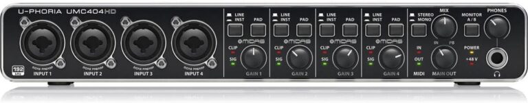 Unlock Your Creative Potential with the Behringer UMC404HD