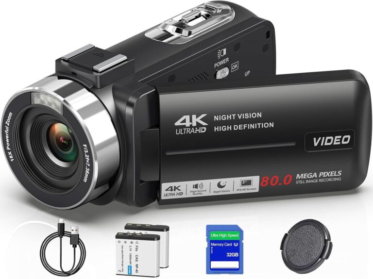 Unleashing Creativity: Our Journey with the 4K Vlogging Camcorder
