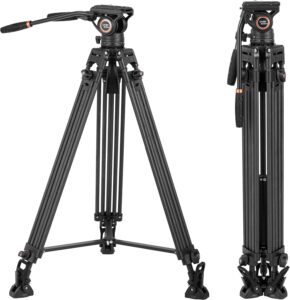 Elevate Our Footage: Unleashing the Cayer BV25LH Tripod Magic