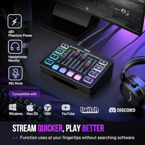 Elevate Our Streaming Game: A Review of the FIFINE Mixer