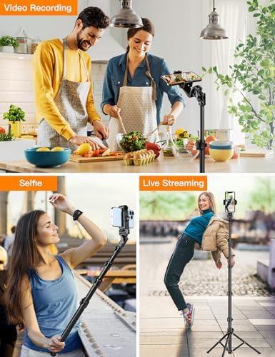 Elevate Our Selfies: The Ultimate 86” Phone Tripod Adventure