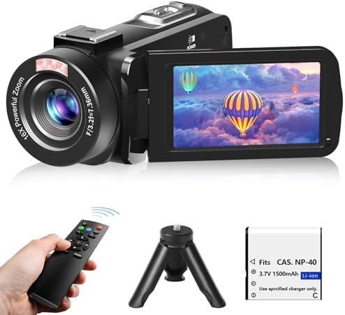 Capturing Life's Moments: Our Journey with the 1080P Vlogging Camcorder