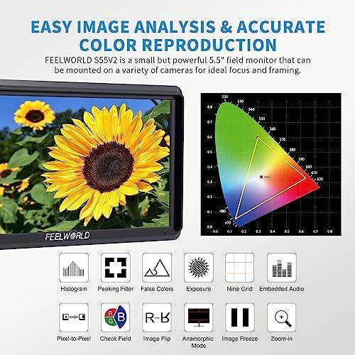 Elevate Our Filmmaking with the FEELWORLD S55 Field Monitor