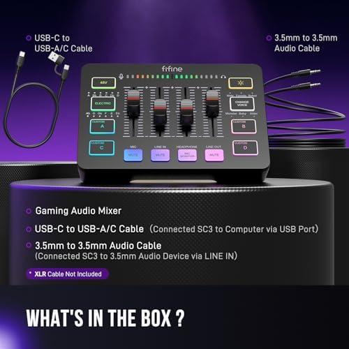 Elevate Our Streaming Game: A Review of the FIFINE Mixer