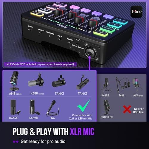 Elevate Our Streaming game: A Review of the FIFINE Mixer