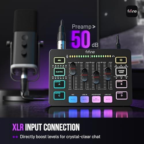 Elevate Our Streaming Game: A Review of the FIFINE Mixer